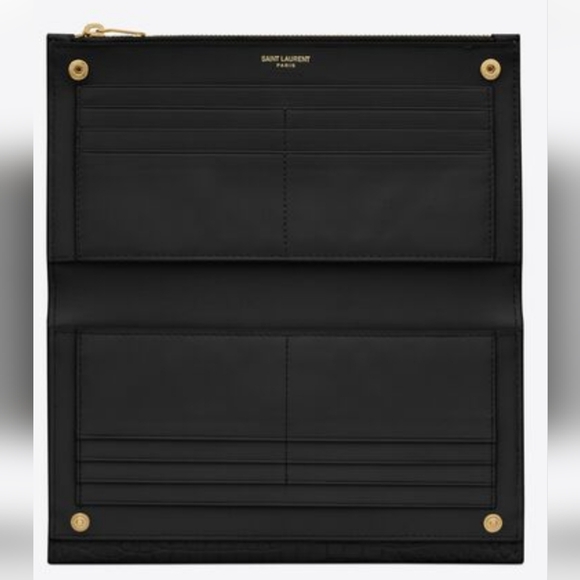 Rare & Nappa YSL Saint Laurent Uptown Large Shiny Smooth Leather - Picture 4 of 12